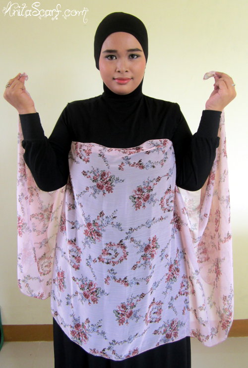 Cara Merangkai Rompi Menggunakan Pashmina Tutorial Pashmina By Anita Scarf