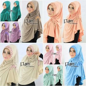 Hijab Instan by Flow Idea Siria Squiny Polka